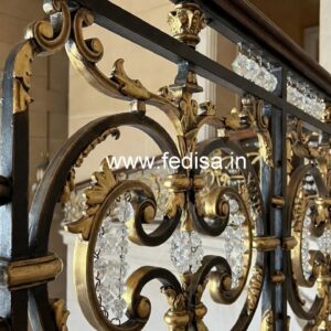 Premium Brass Crystal Railing Trends CR-3510