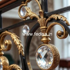 Royal Look Brass Crystal Stair Designs CR-3553
