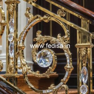 Luxury Brass Crystal Staircase Inspiration CR-3574