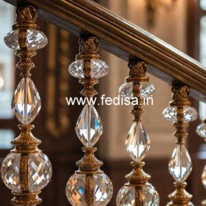 Luxury Brass Crystal Railings for Home Decor CR-3616