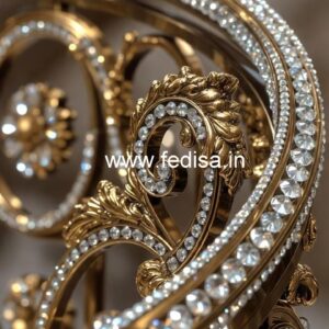 High-End Brass Crystal Railing Styles CR-3665