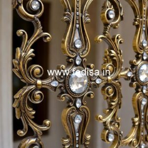 Modern Interior Brass Crystal Railings CR-3734