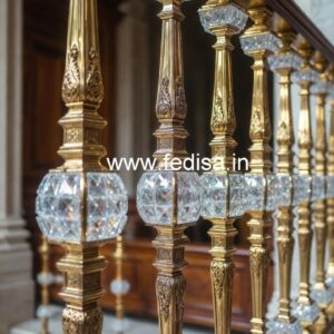Stylish Brass Crystal Railing Inspiration CR-3764