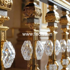 Royal Style Brass Crystal Railings CR-3769