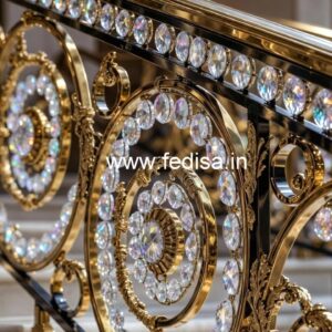 Stylish Brass Crystal Interior Designs CR-3794
