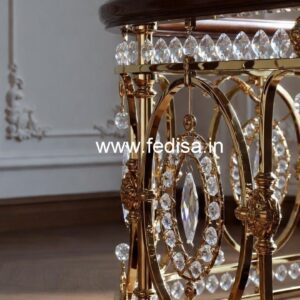 Designer Brass Crystal Railings for Staircases CR-3797