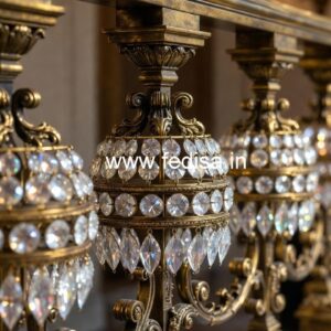 Premium Brass Crystal Railings for Design Ideas CR-3837