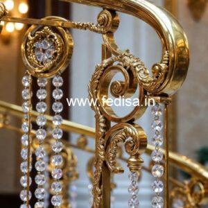 Trending Brass Crystal Railing Designs 2039 CR-3974