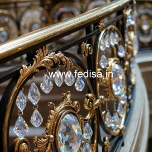 Premium Quality Brass Crystal Railings CR-3977