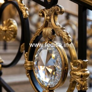Elegant Brass Crystal Designs for Homes CR-4005